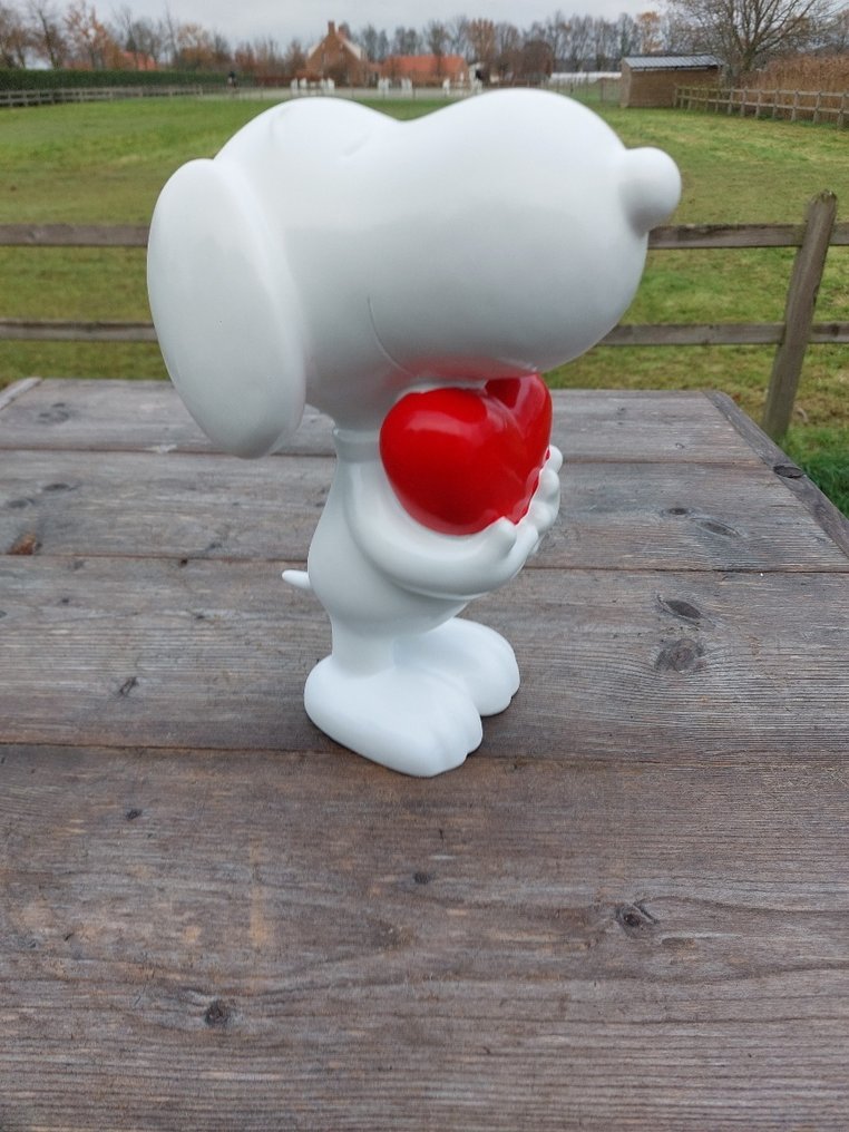 Statua, white snoopy - 28 cm - polyresin #2.1