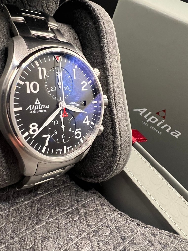 Alpina - Startimer Pilot Automatic Heritage chronograph - AL-725B4S6 - 男士 - 2020年及之后 #3.2