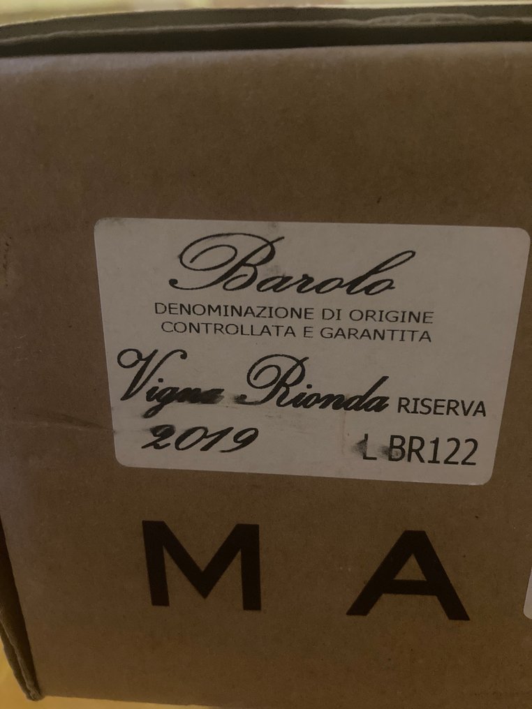 2019 Massolino Barolo Vigna Rionda Riserva - 巴罗洛 Riserva, DOCG - 6 Bottles (0.75L) #3.2