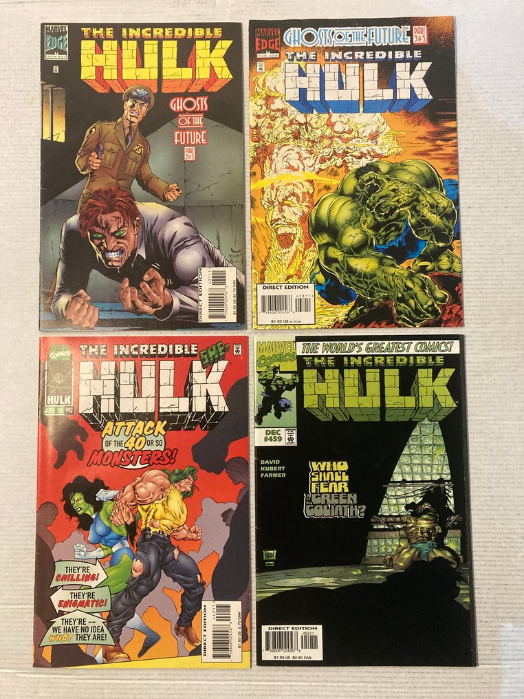 Hulk 34 comics in the Incredible World of the Hulk! High Grade! - She-Hulk, Immortal, Indestructible, One-shots and many more! - 34 Comic collection - Første utgave - 1992/2018 #3.2