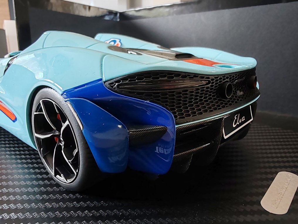 Tecnomodel 1:18 - Αγωνιστικό αυτοκίνητο μοντελισμού - McLaren Elva #4.3