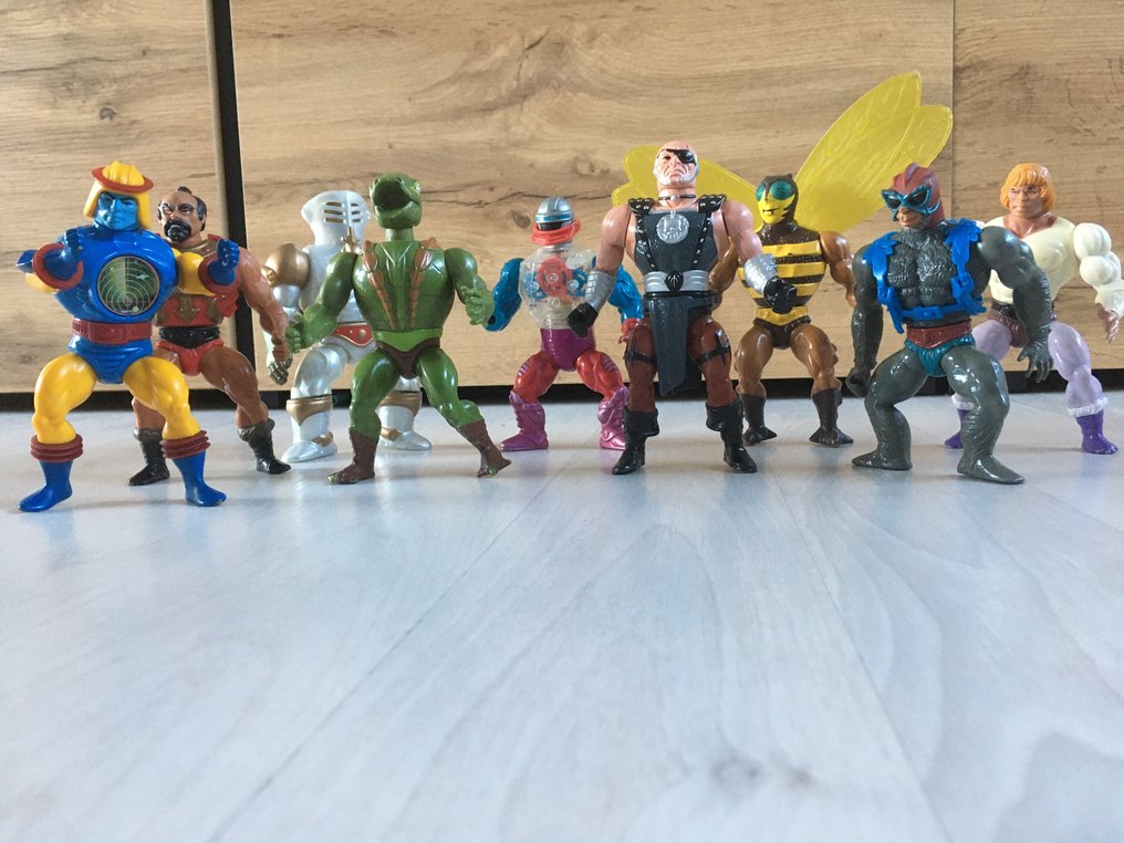 Mattel - Φιγούρα - Masters of the Universe action figures lot (9) - Πλαστικό #1.0