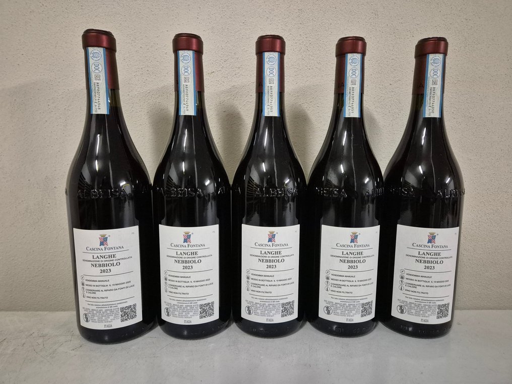 2023 Cascina Fontana Nebbiolo - Piemont DOC - 5 Flaschen (0,75 l) #2.1