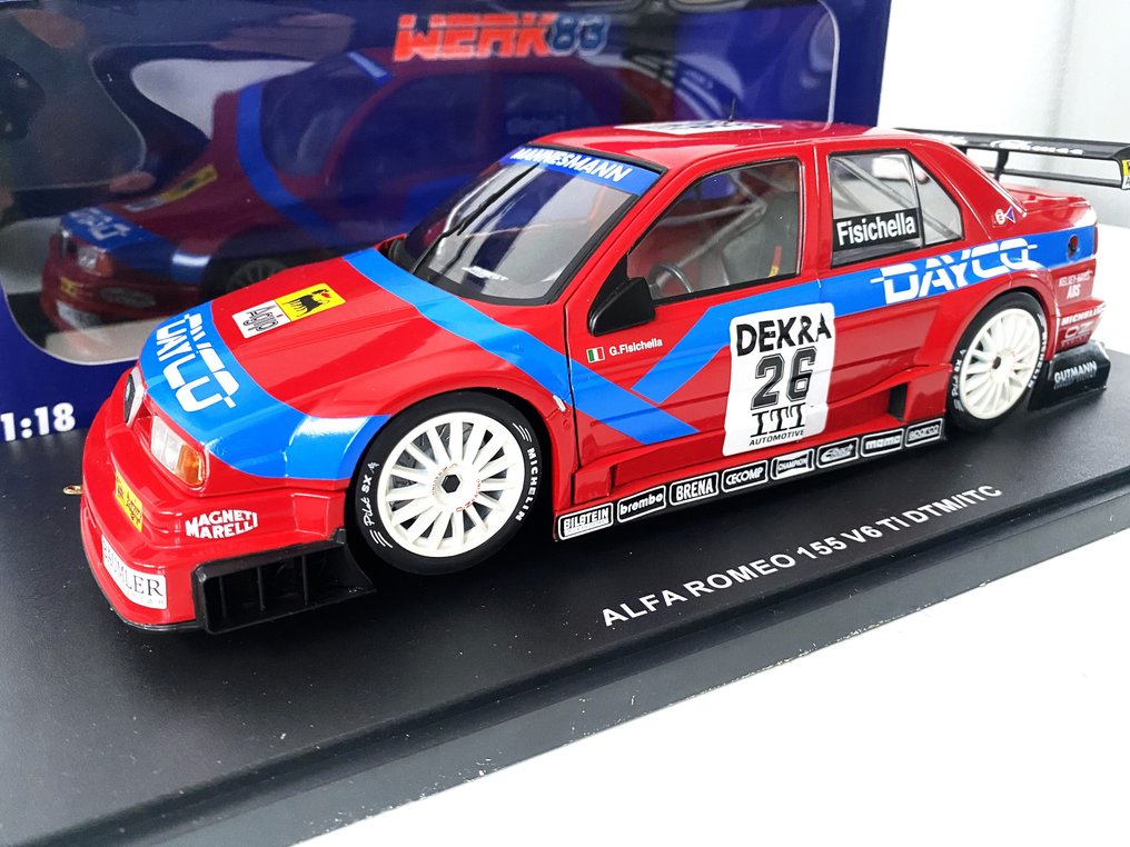 Werk83 1:18 – Alfa Romeo 155 V6 TI - DTM 1995 – Fisichella #3.2