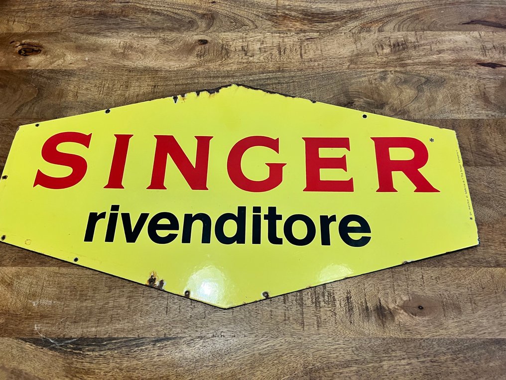 Énekes - Zománc jel - Vas #1.0