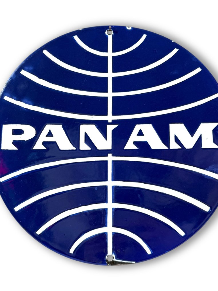 Piatto smaltato - Pan Am - Smalto #4.3