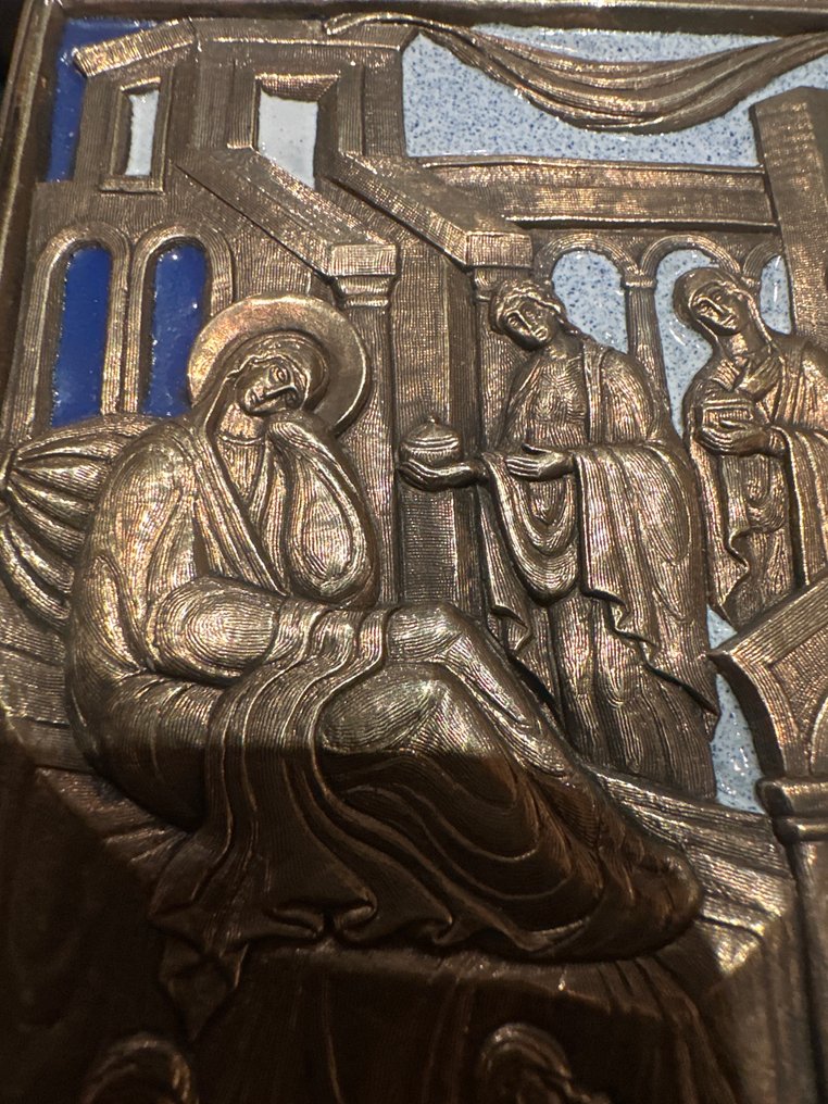 Ikone - Geburt der Gottesmutter Maria - Bronze #3.2