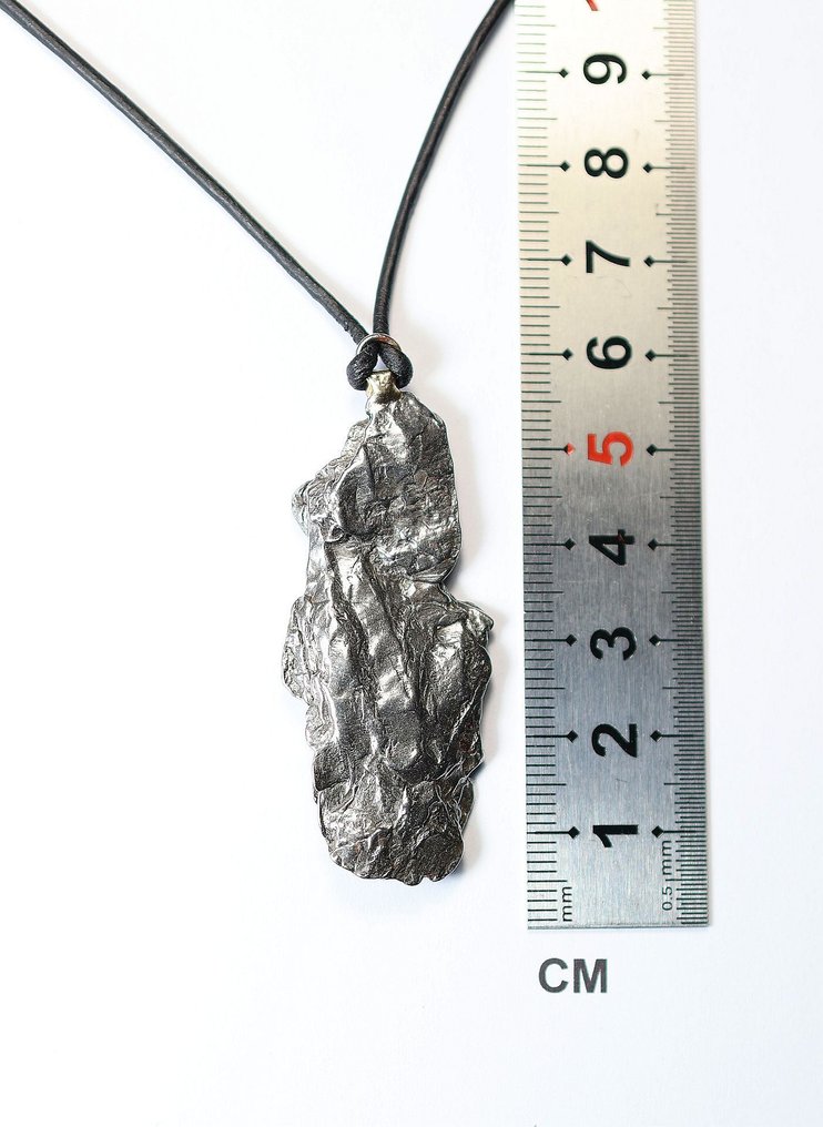 坎波德尔谢洛陨石吊坠 粗大八面体铁陨石 - 18.78 g - (1) #1.0