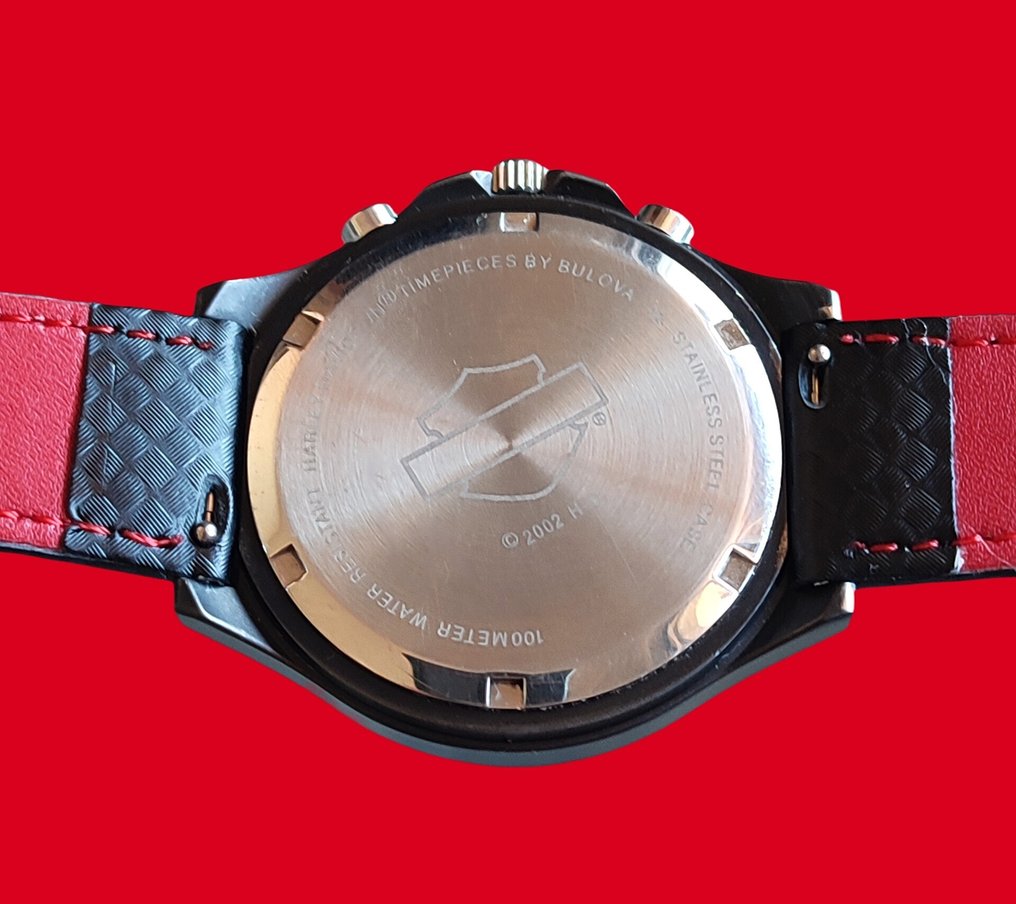 哈雷戴维森、布劳华表计时手表 - Année 90 #4.3