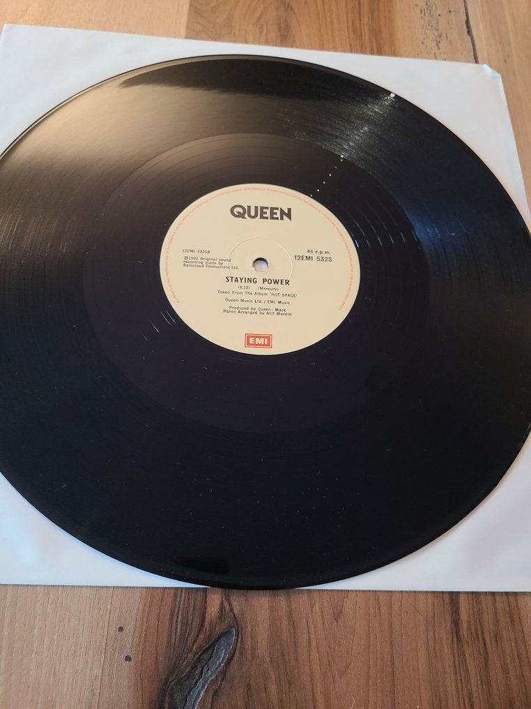 Queen - Back Chat / Staying Power - LP - 1st Pressing, 英国！稀有！！！ - 1982 #3.2