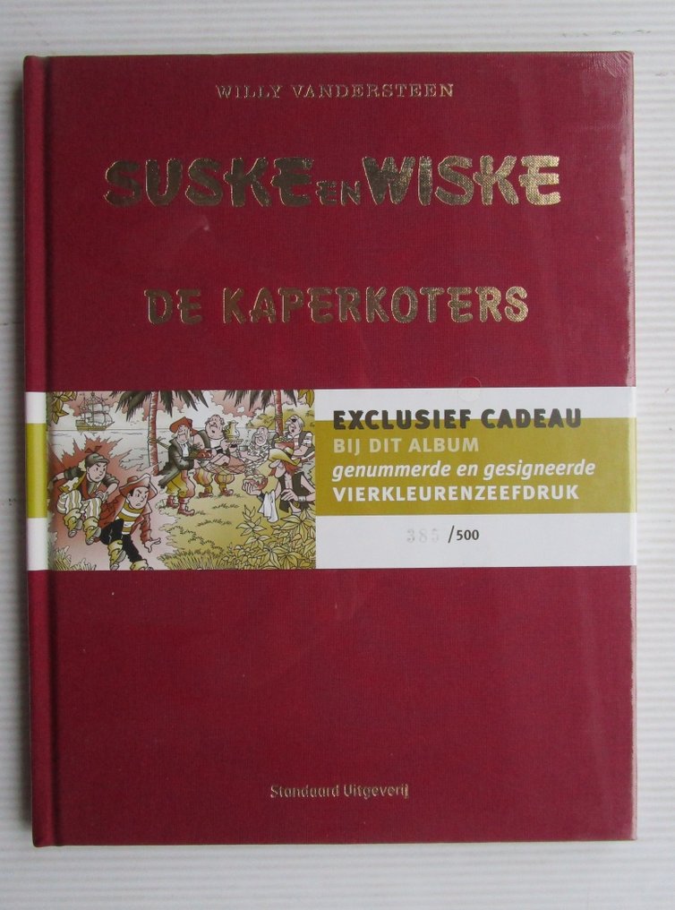 Suske en Wiske - Vierkleuren reeks luxe 292 t/m 294 - 3x Linnen hc - 3 Album - First edition - 2005/2006 #2.1