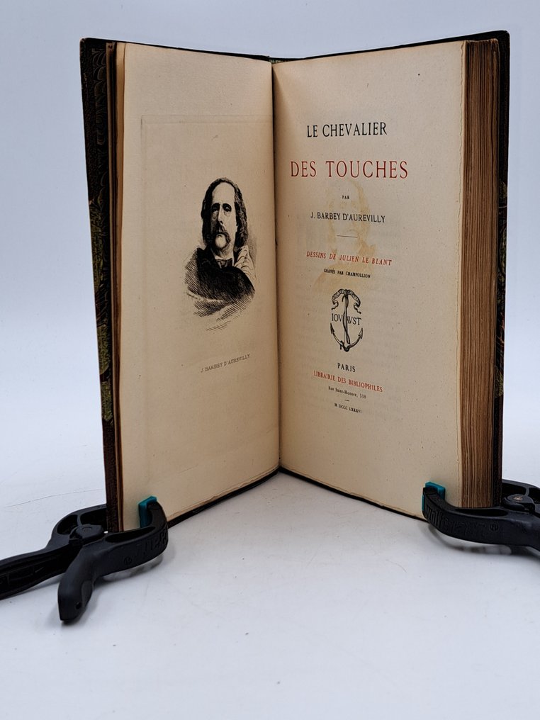 Barbey D'Aurevilly / Julien Le Blant - Le Chevalier des Touches - 1886 #1.0