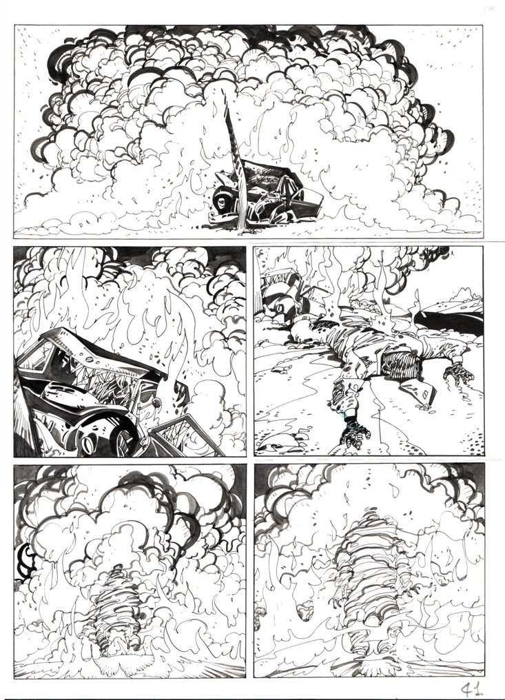 Torti, Rodolfo - 3 Original page - Martin Mystere Speciale #27 - "Le avventure del giovane Martin" - 2010 #2.1