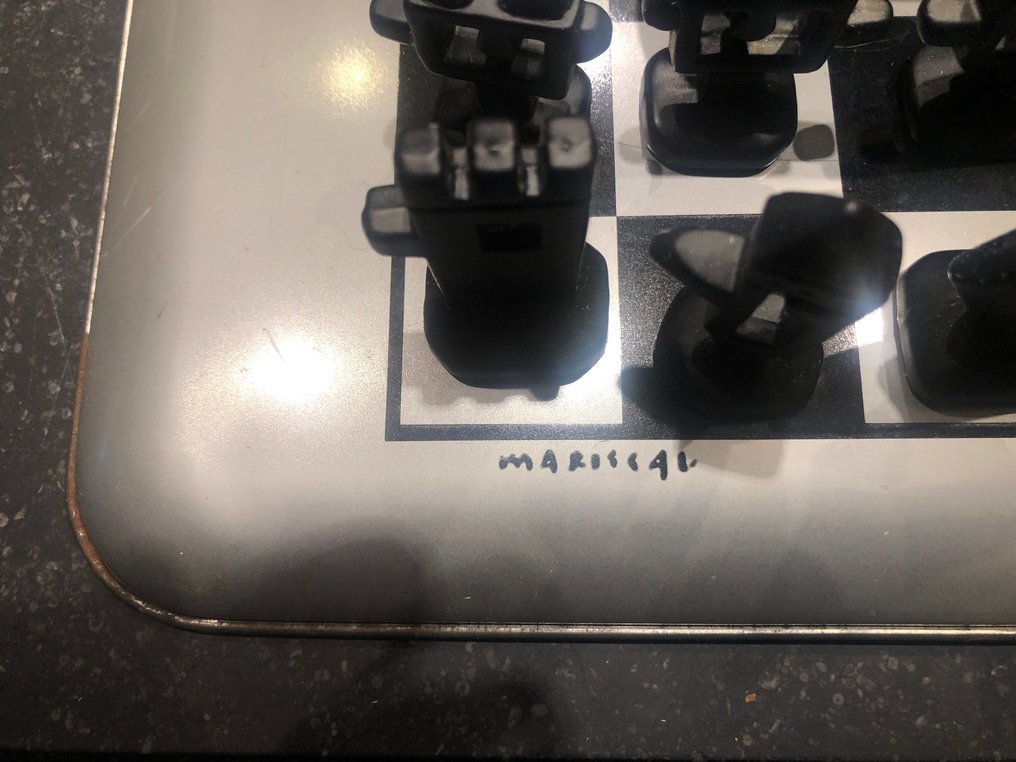 Set di scacchi - Mariscal Javier - Metallo e alluminio #2.1