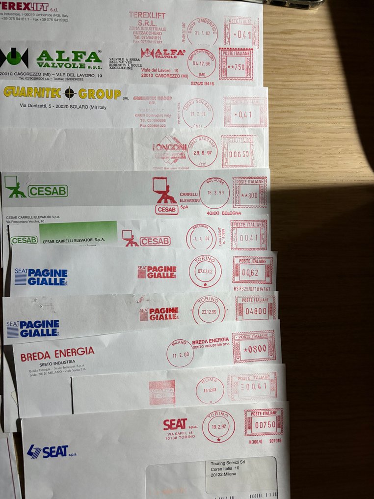 意大利  - Maxi彩票机械环由红色标签，超过640袋已运输 #2.1