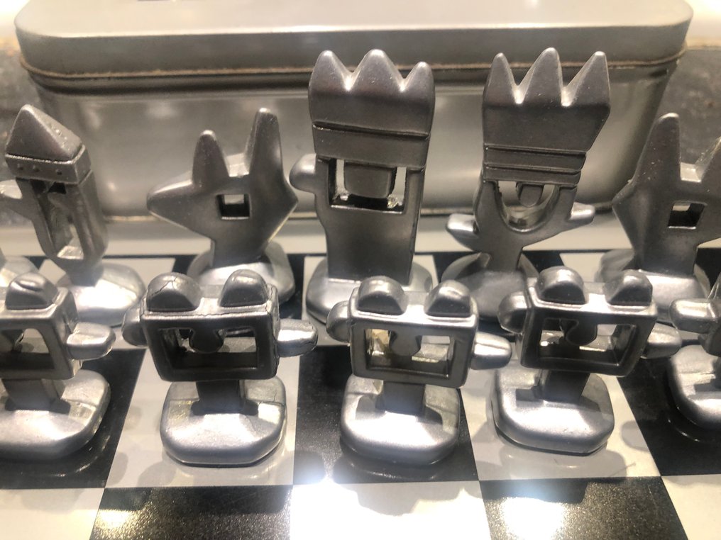 Set di scacchi - Mariscal Javier - Metallo e alluminio #3.2