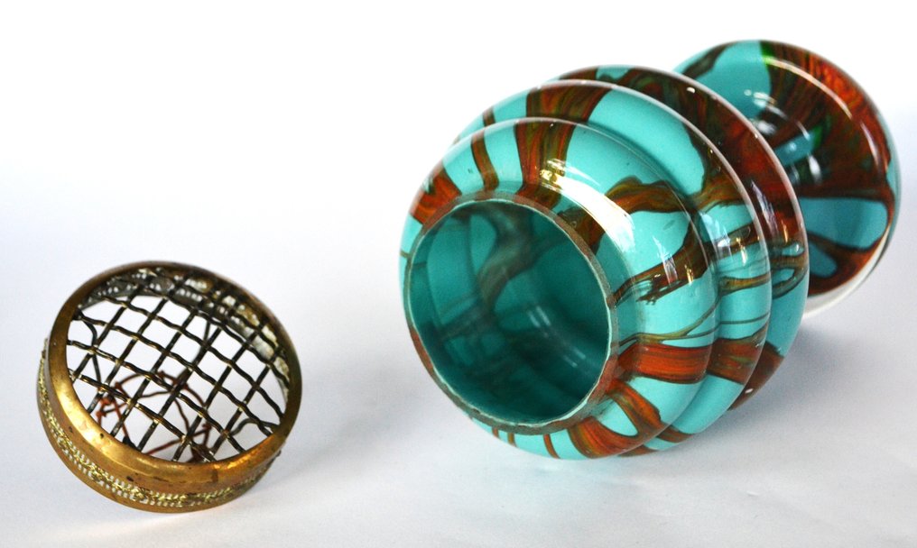 Vase - Glas, Messing #3.2