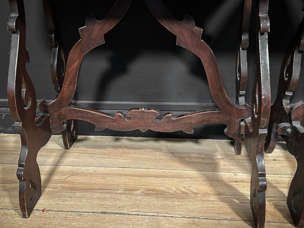 Centre table (2) - Wood - Ancient Small Tables Fratini #4.3