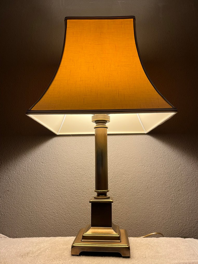 Lâmpada - Latão, Linho - Lâmpada de latão #2.1