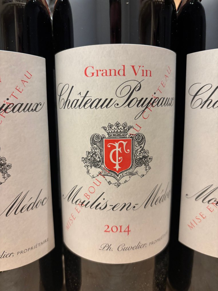 2014 Chateau Poujeaux - Moulis-en-Medoc - 11 Bottles (0.75L) #1.0