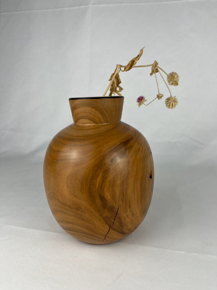 la FALEGNAMERIA contenitore creativo - Vaso di fiori - Legno di ciliegio #3.2