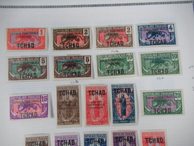 Τσαντ - Συλλογή γραμματοσήμων τ.1 #1.0