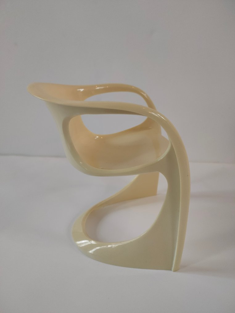 Casala - Alexander Begge - Scaun - model 2007/2008 - conform proiectului 1979 - Plastic - MINIATUUR - scaun de design #2.1