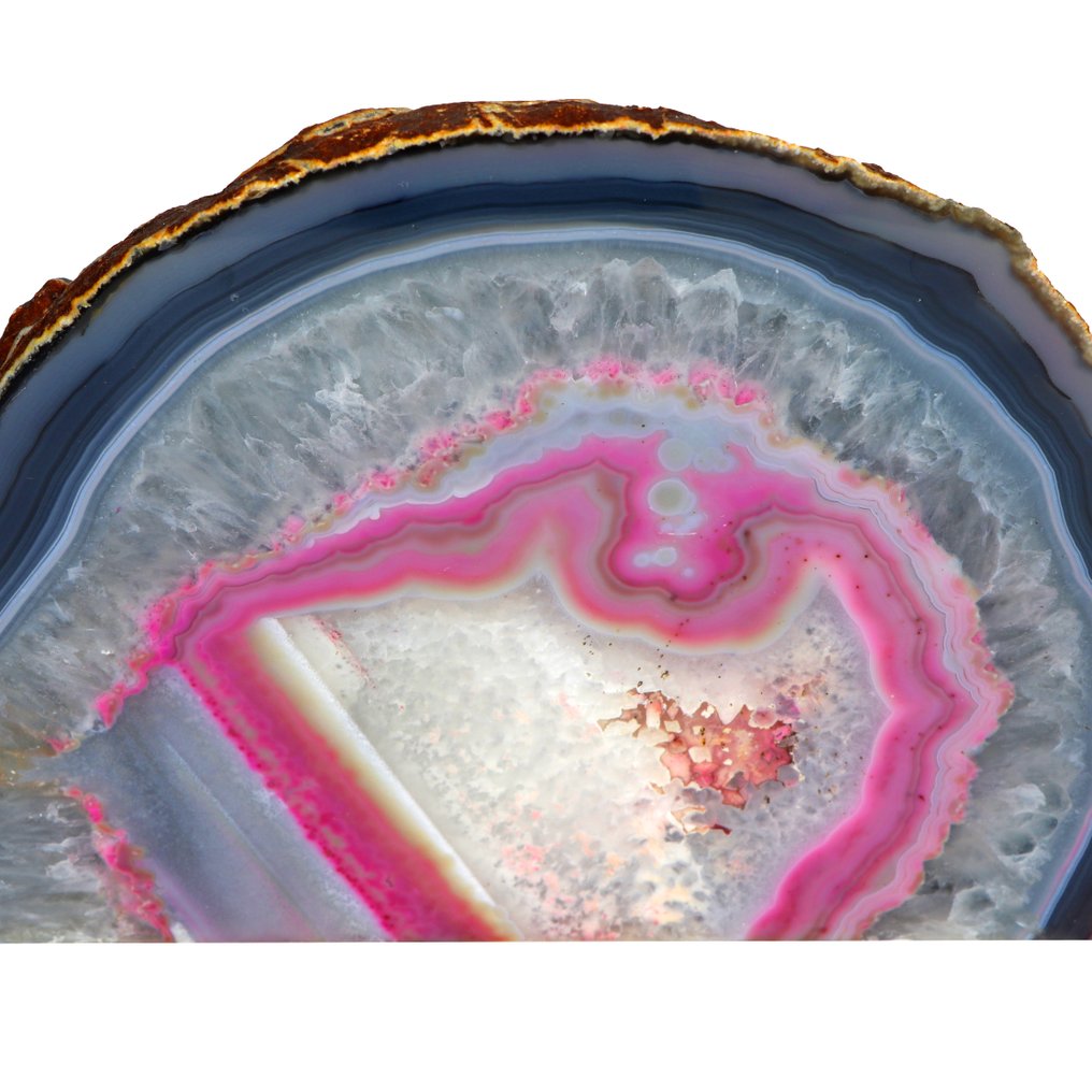 Special! - Pink Agate - XL Geode - 19x28x10 cm- 6.9 kg #4.3