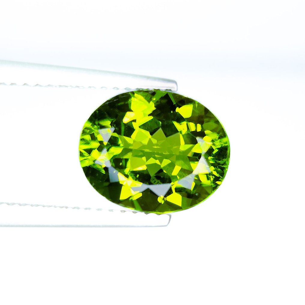没有保留价 橄榄石 - 4.31 ct - 国际宝石研究院(IGI) #1.0