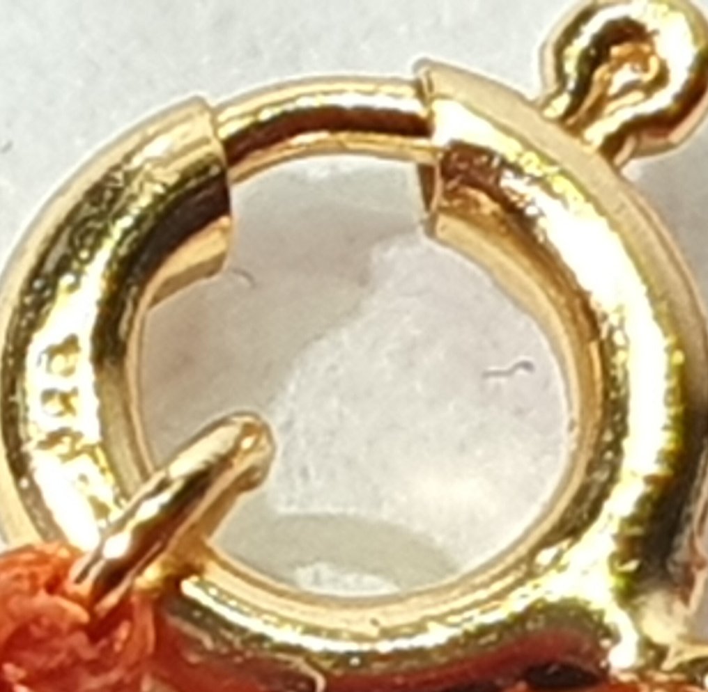 Cornalina NATURAL - ERSTKLASSIGE QUALITÄT - Eliminieren Sie körperliche und geistige Erschöpfung - - Halskette #4.3