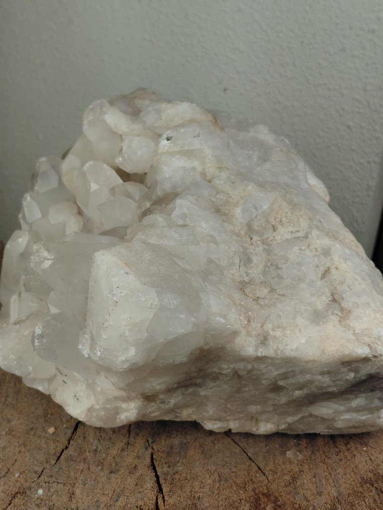 Beautiful large XXL solid quartz crystal cluster - Height: 12 cm - Width: 19 cm- 5.5 kg #2.1