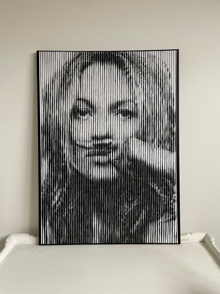 Gerke Rienks - Kate Moss, Handpainted #1.0