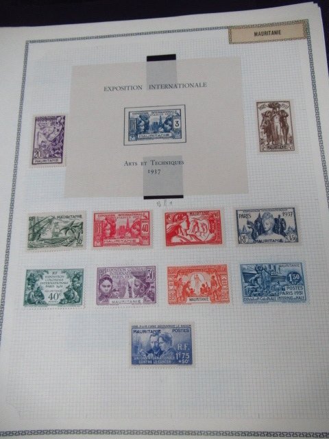 毛里塔尼亞  - 高级邮票收藏 第1卷 #1.0