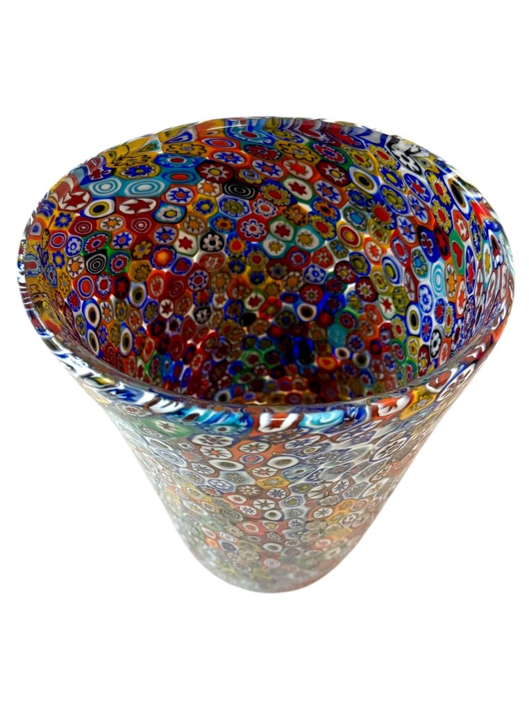 花瓶 -  Murrine Millefiori - 穆拉諾玻璃 - Arlecchino Multicolore #2.1