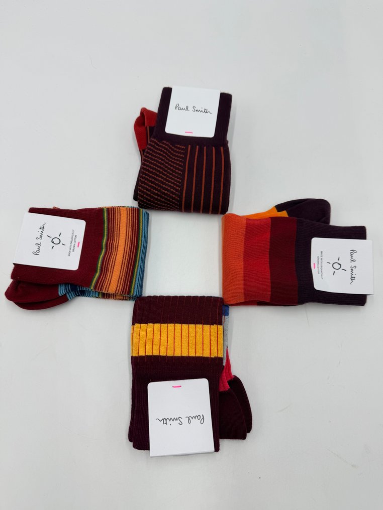 Paul Smith - Lot of 4 new pairs of soc - Muotiasustesetti #4.3