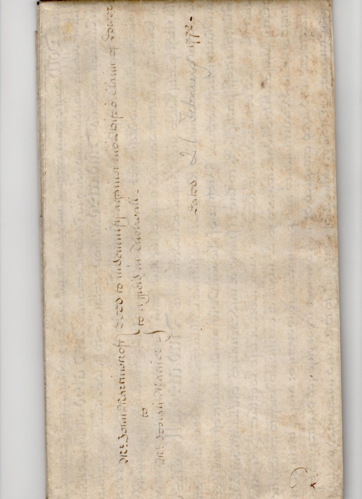 // - Indenture - 1772 #1.0
