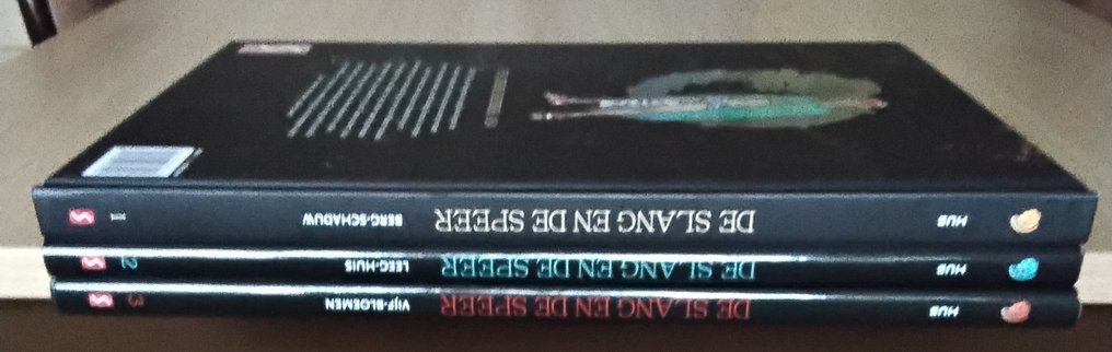 De slang en de speer 1 t/m 3 - Complete reeks HC met stofomslag - 3 Album - Prima edizione - 2020/2023 #2.1