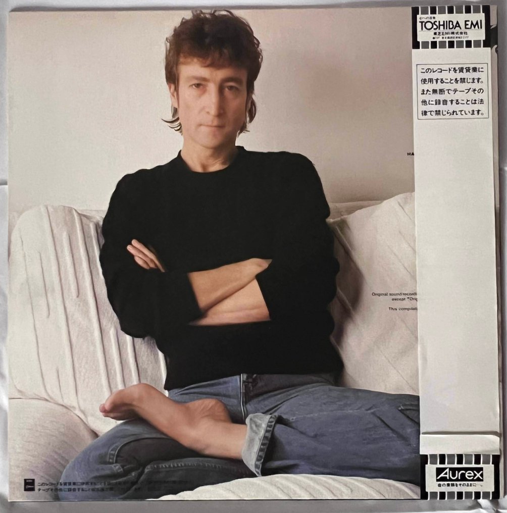 John Lennon - The John Lennon Collection (EAS-91055) / Rock ’n’ Roll (EAS-80175) - Vinyylilevy - Japanilainen painatus - 1975 #3.2