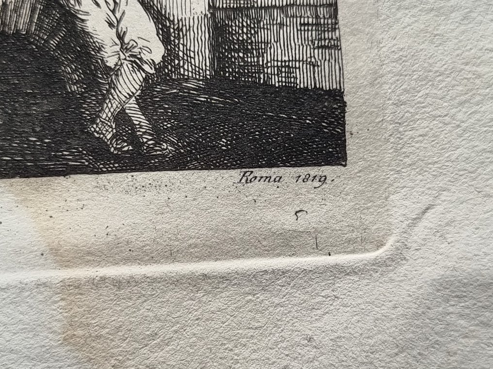 Luigi Rossini (1790–1857) - Avanzi del Foro di Nerva [...] #3.2