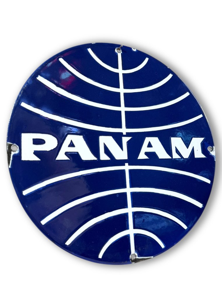 Piatto smaltato - Pan Am - Smalto #2.1