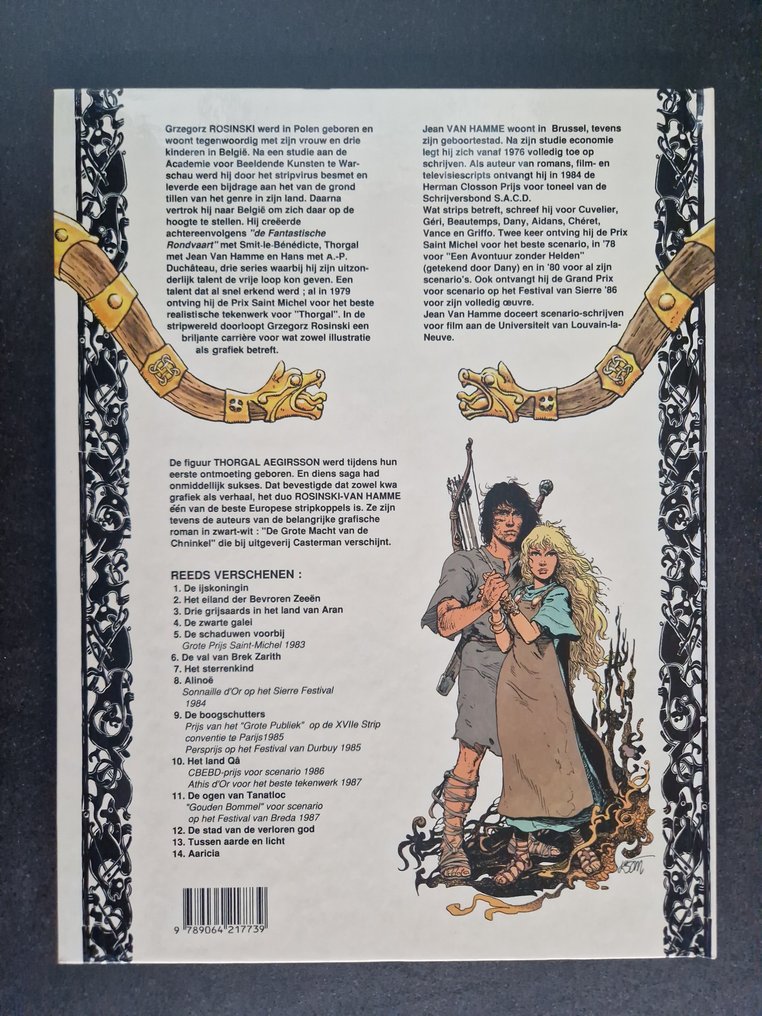 Thorgal 4 t/m 6 HC - 3 Album - First edition - 1989 #2.1