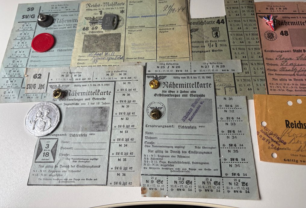 骑兵 - 军事照片 - 照片 / 战地邮政 / 面包券 - 1942 #1.0