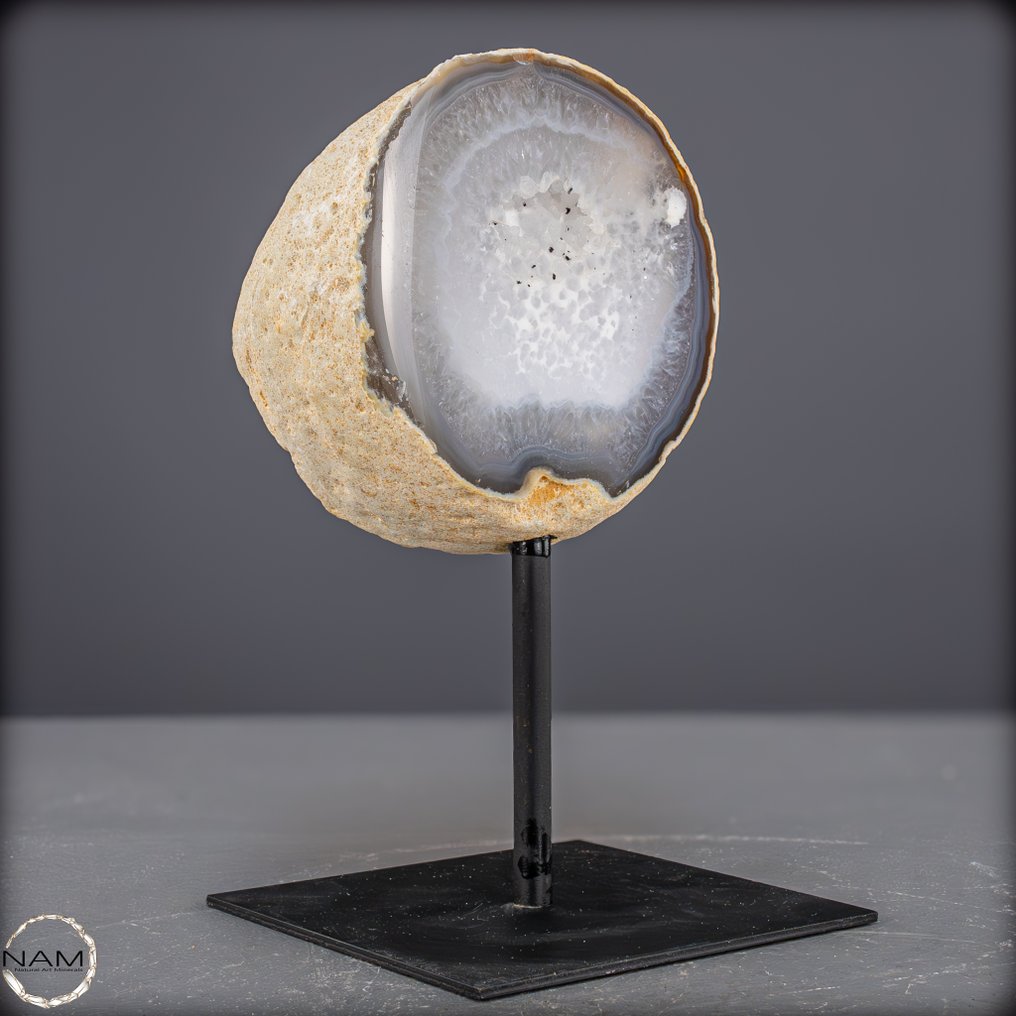 阿卡特德鲁斯放在支架上 自然艺术品,具有迷人的深度- 1104.05 g #2.1