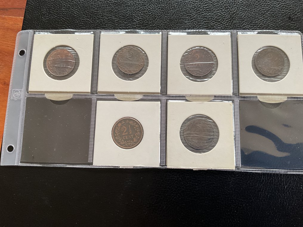 Nederland. Wilhelmina. 1894-1948 2 1/2 en 5 cent (30) 2 complete series (Zonder minimumprijs) #2.1