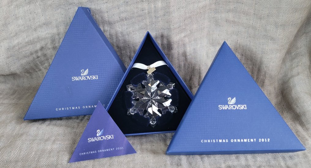 Swarovski - Statuetta - Christmas Ornament - Annual Edition 2012 - 1125019 - Box + Certificate - Cristallo #3.2