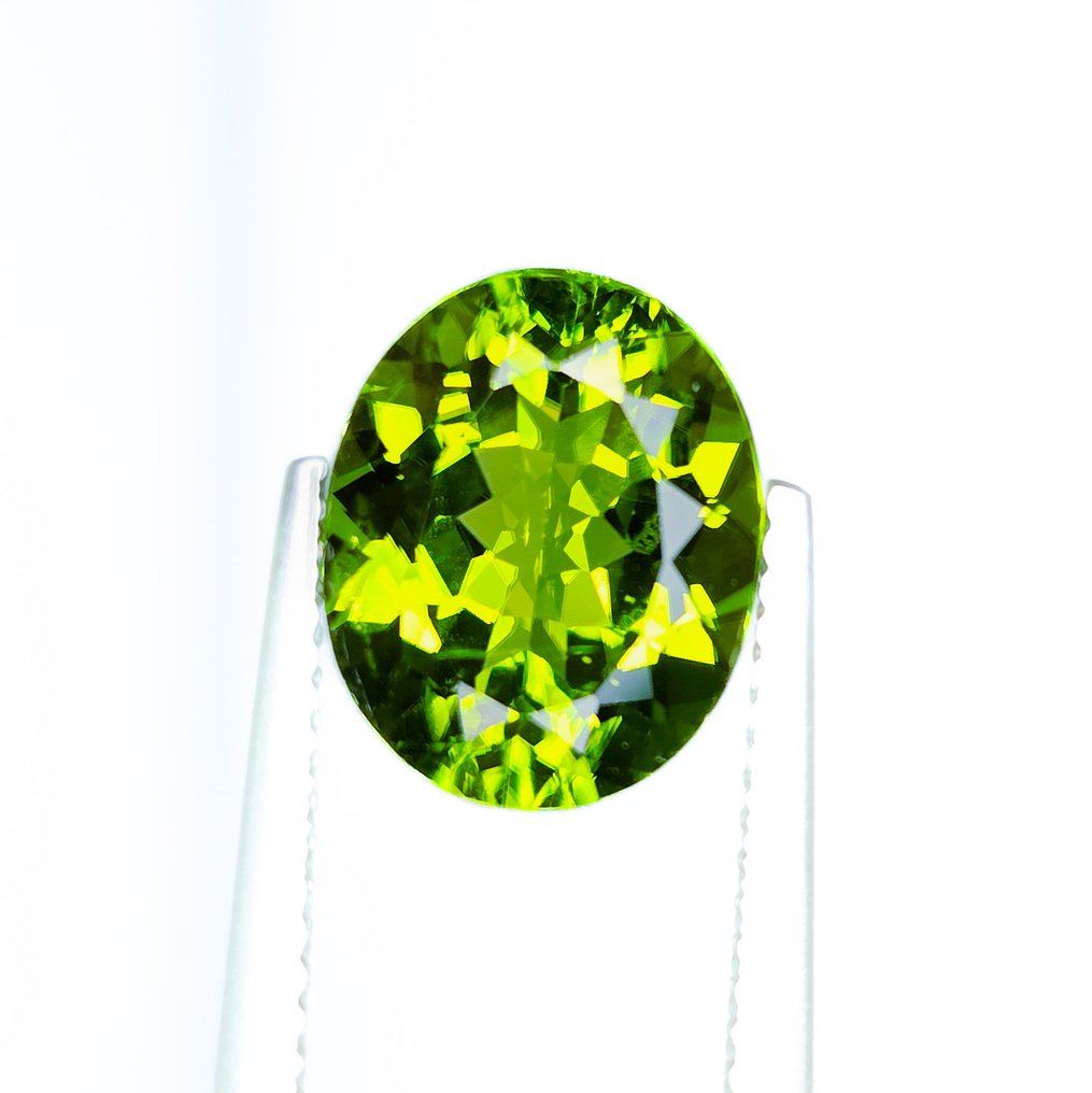 没有保留价 橄榄石 - 4.31 ct - 国际宝石研究院(IGI) #4.3
