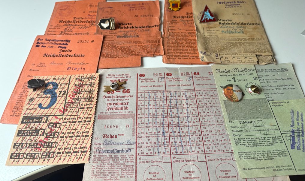 骑兵 - 军事照片 - 照片 / 战地邮政 / 面包券 - 1942 #3.2