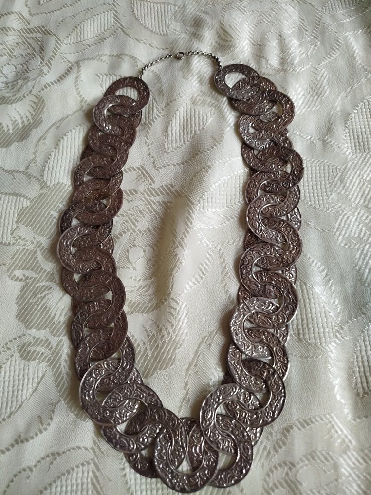 Zonder minimumprijs - Halsketting Zilver #1.0