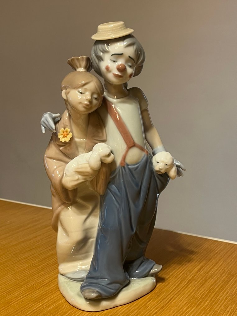 Lladró - Juan Huerta - Sculpture, PALS FOREVER - 22.5 cm - Porcelain - 2000 #1.0