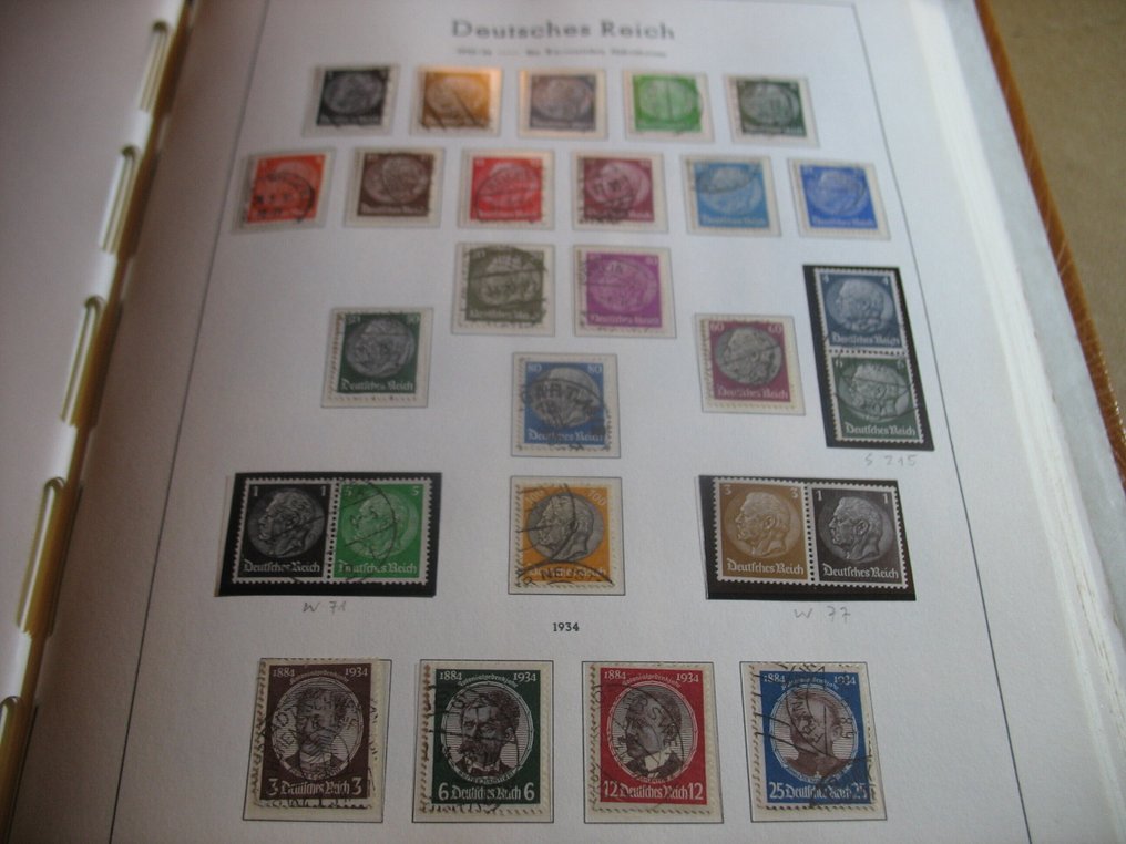 德意志帝国  - 1933-1945 年代，漂亮的收藏品，大多盖有邮戳。 #3.2